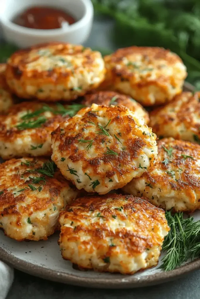 Chicken Fritters Recipe look 3