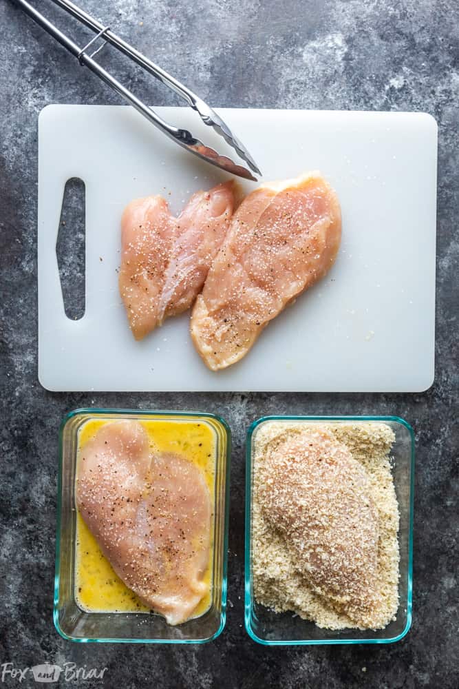 Baked Chicken Parmesan look 4
