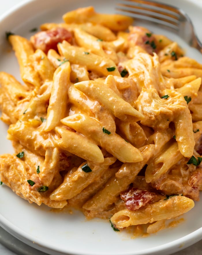 Buffalo chicken pasta recipe