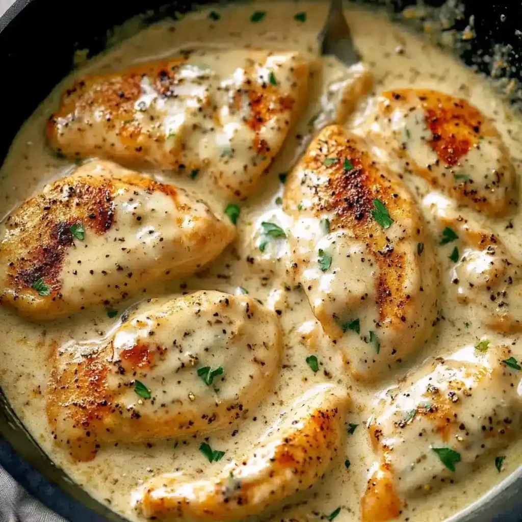 Creamy Ranch Chicken look