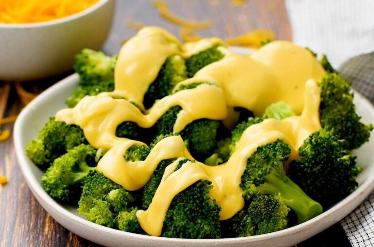 Cheese Sauce for Broccoli recipe look