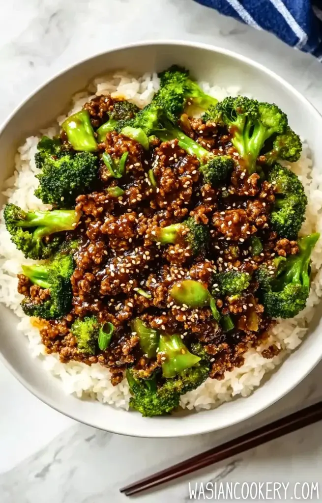 Ground Beef and Broccoli Recipe look 1