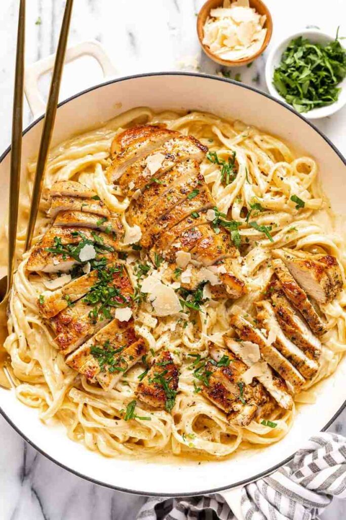 Perfect Chicken Alfredo recipe look