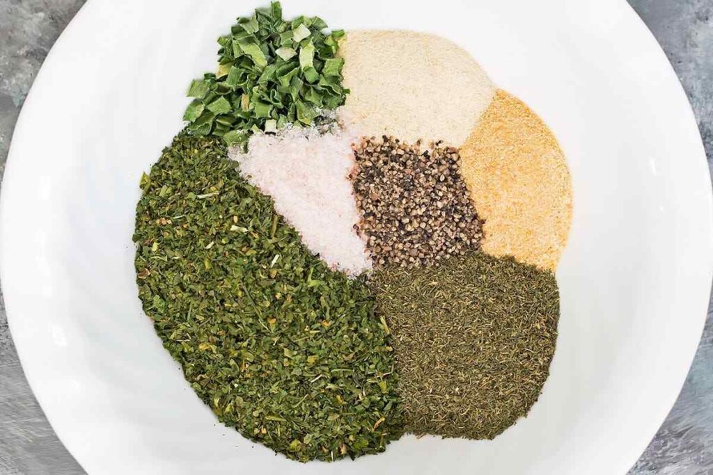Ingredients for Ranch Seasoning