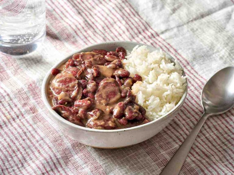 Red Beans and Rice look