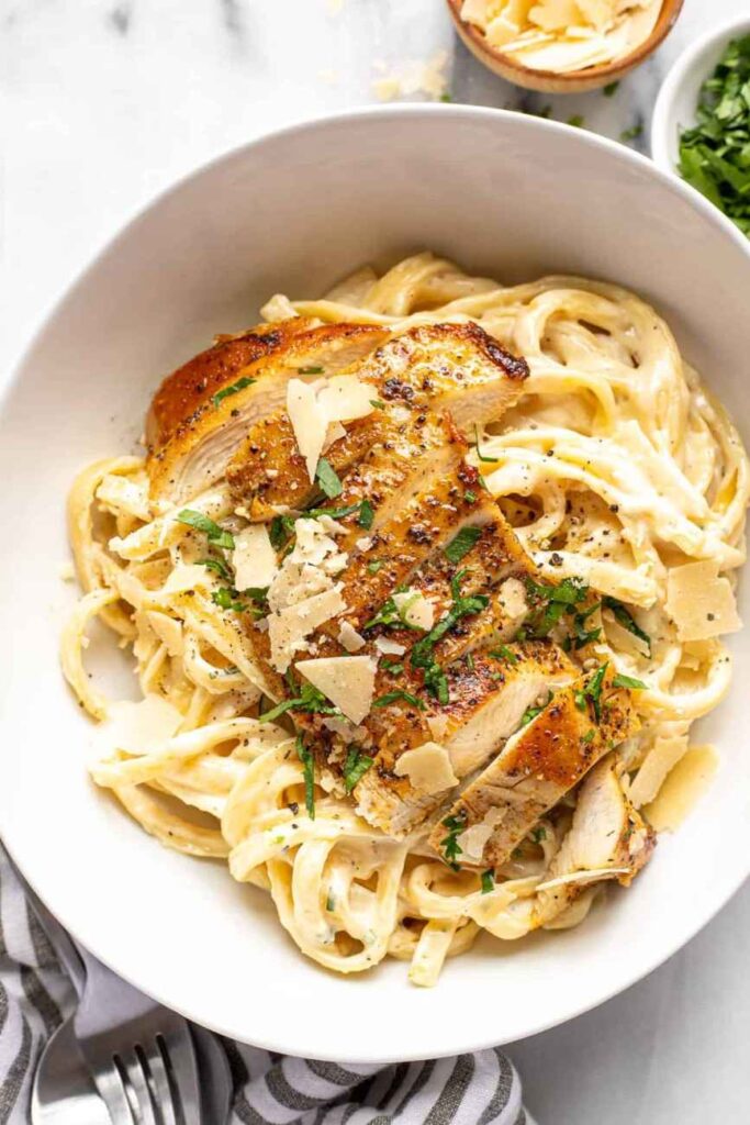 Chicken Alfredo Recipe look