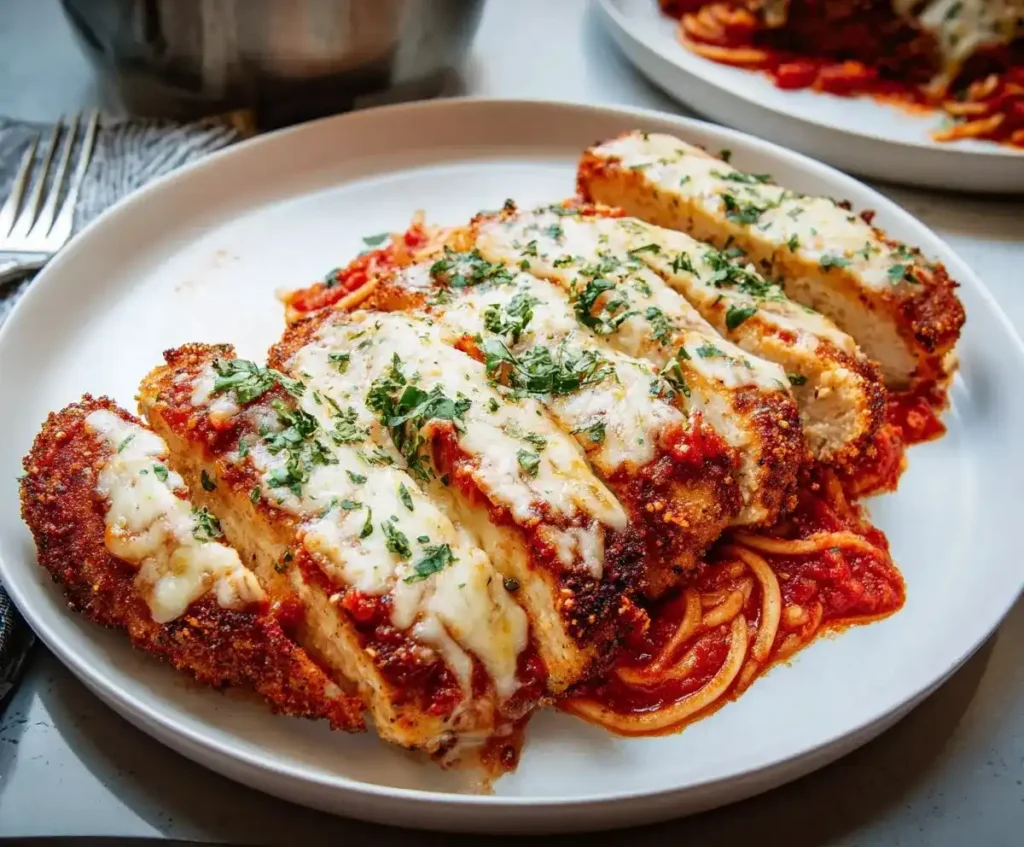 Chicken Parmesan Recipe look
