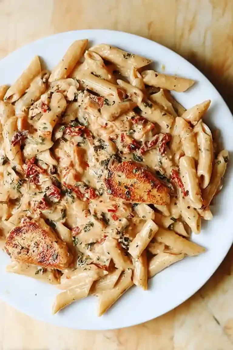 Creamy Sun Dried Tomato Pasta recipe