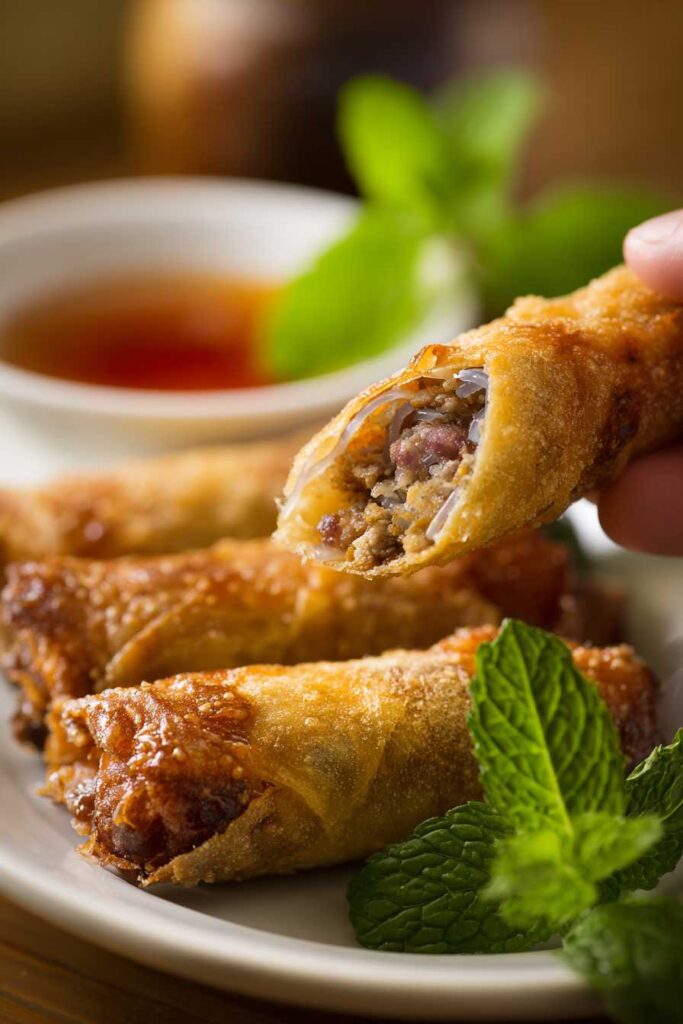 Crispy Rice Paper Rolls recipe