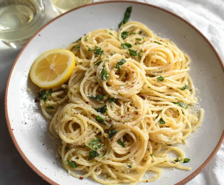 Lemon Butter Garlic Pasta recipe 2
