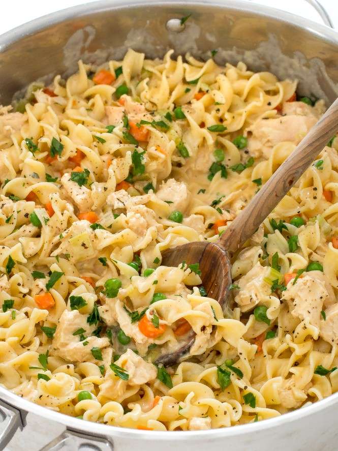Chicken Pot Pie Pasta Recipe
