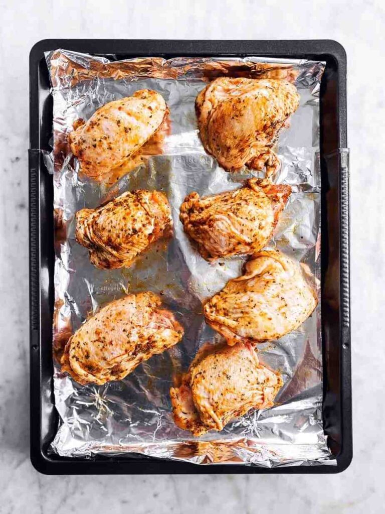 oven-baked-chicken-thighs recipe