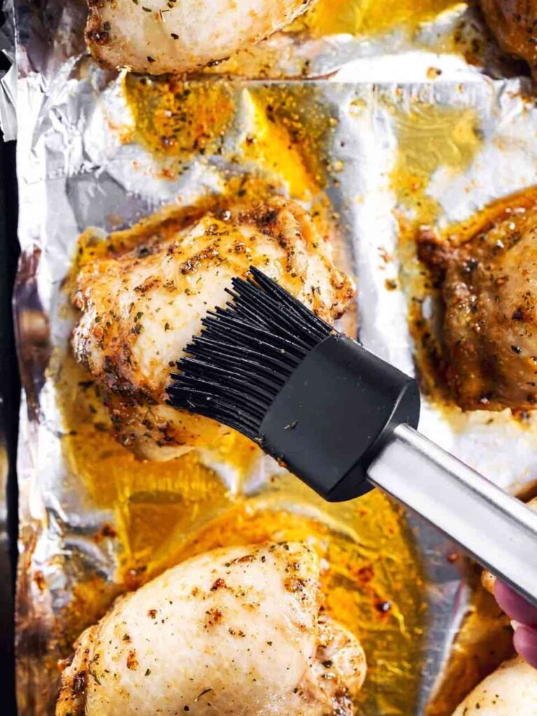 oven-baked-chicken-thighs recipe