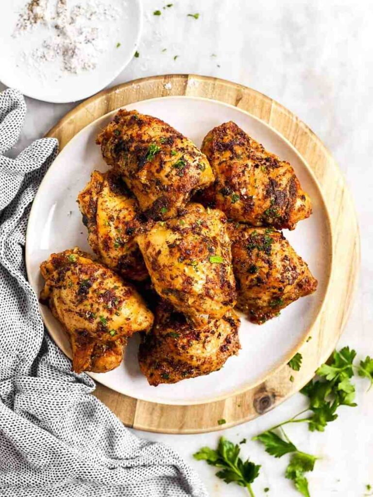 Oven Baked Chicken Thighs recipe