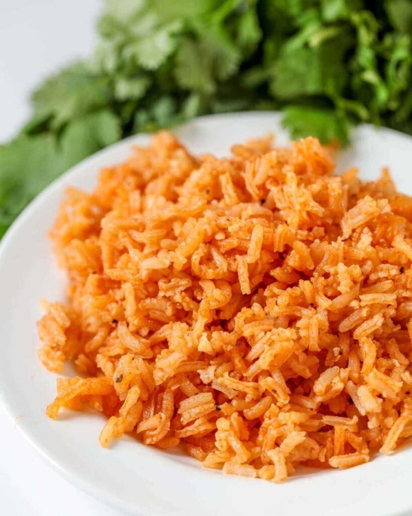 Easy Spanish rice recipe look 2