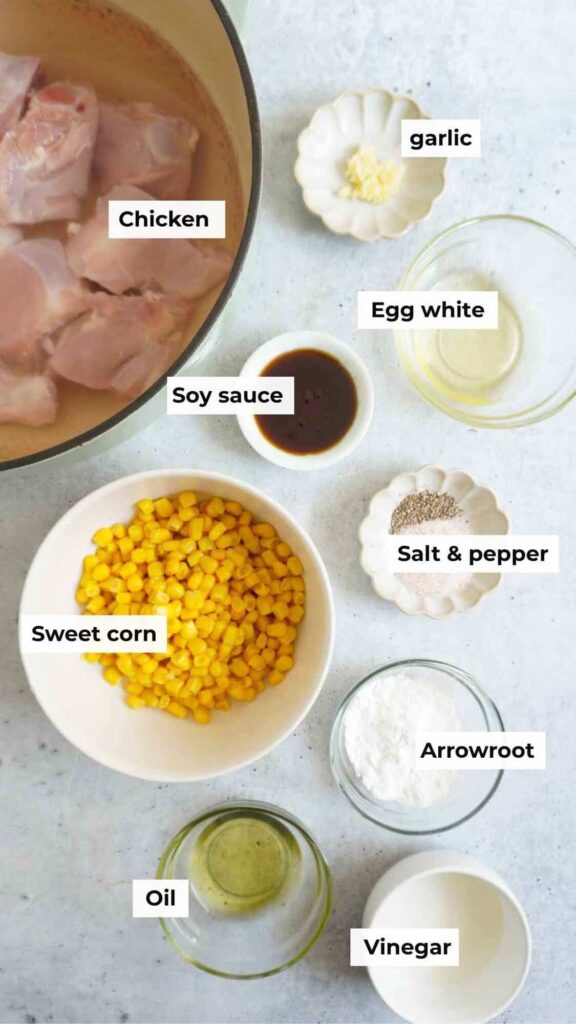 Chicken-Corn-Soup-Ingredients