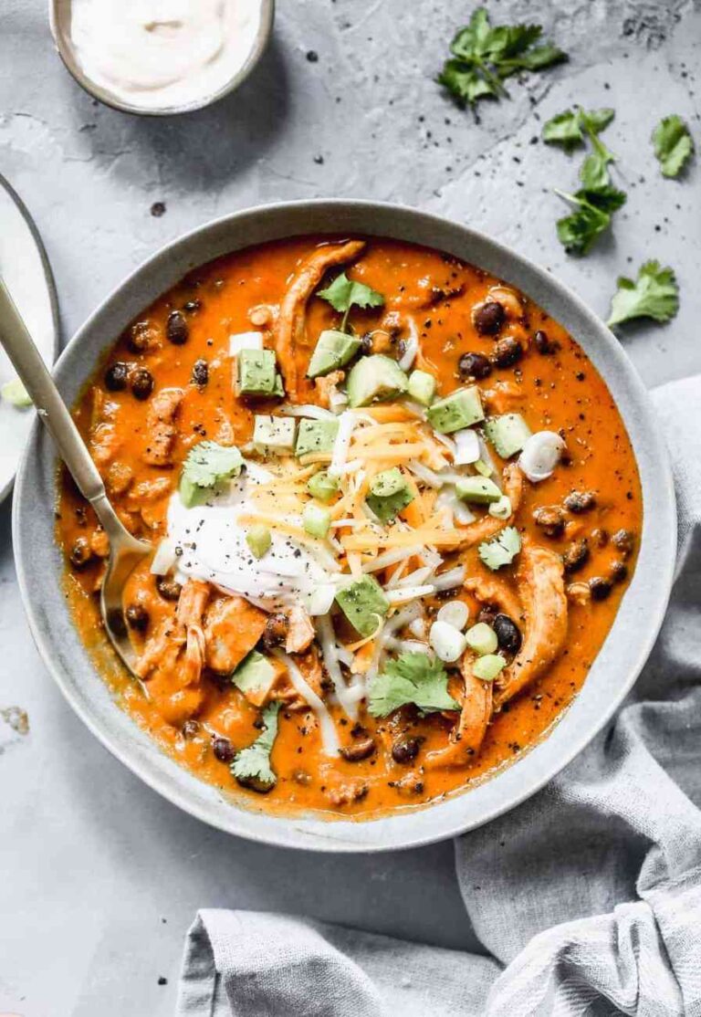 Chicken enchilada soup recipe