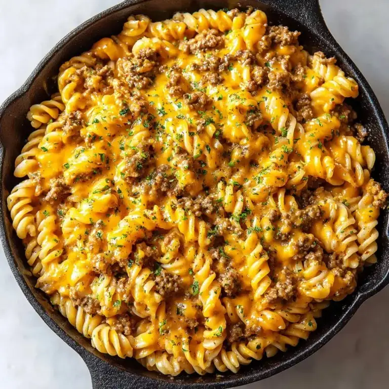 Creamy Ground Beef Pasta look