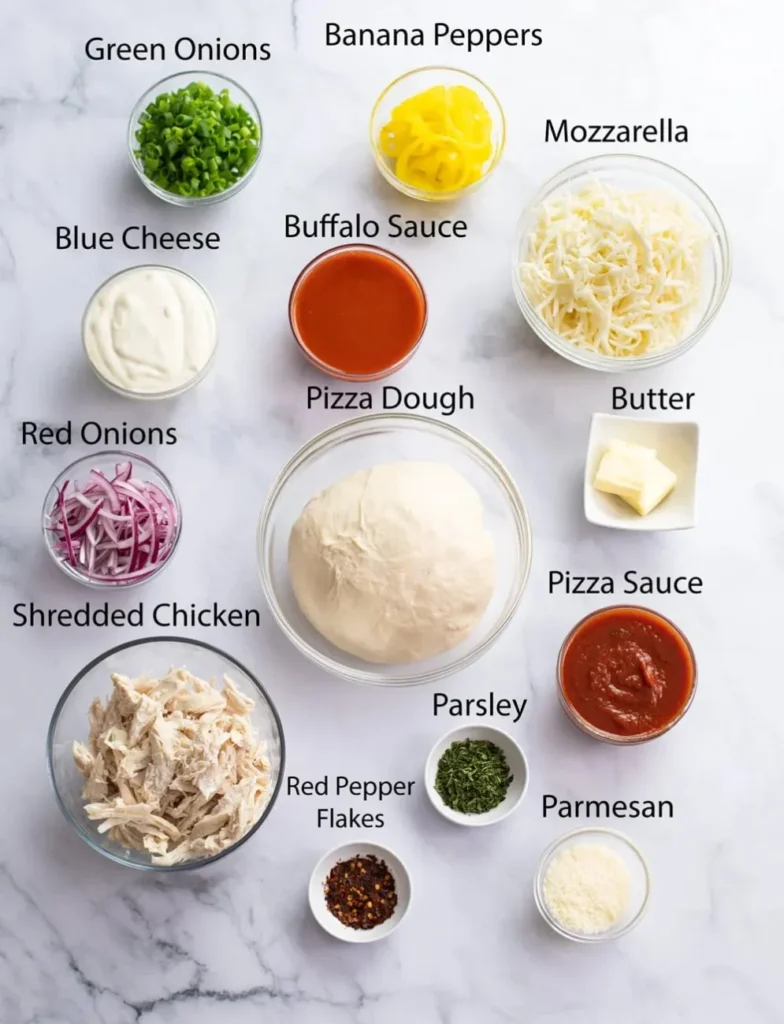 Buffalo Chicken Pizza recipe