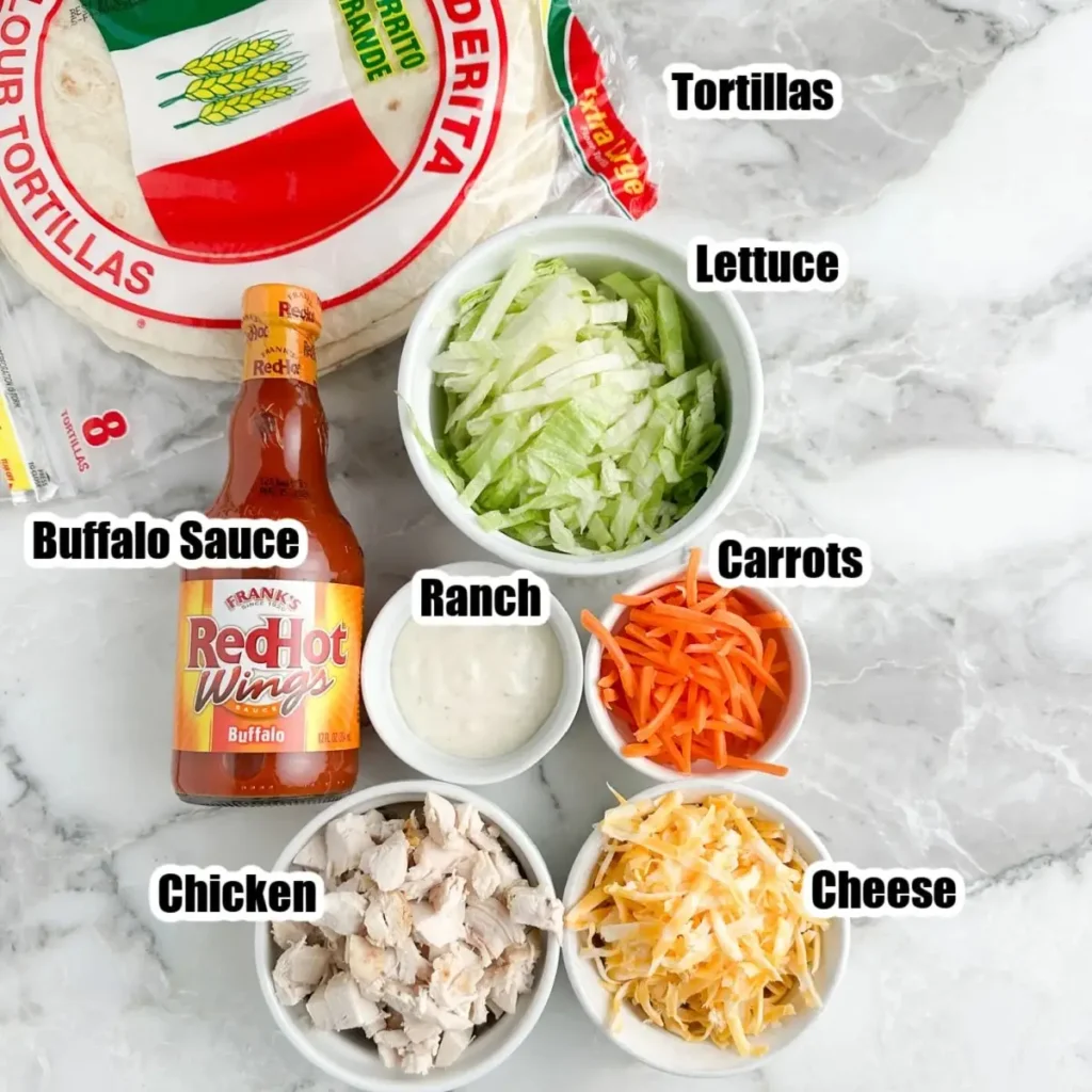 How to Make Buffalo Chicken Wraps