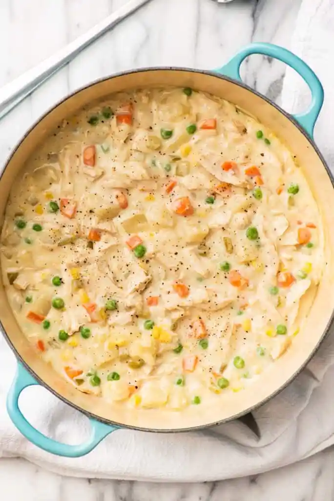 chicken pot pie soup