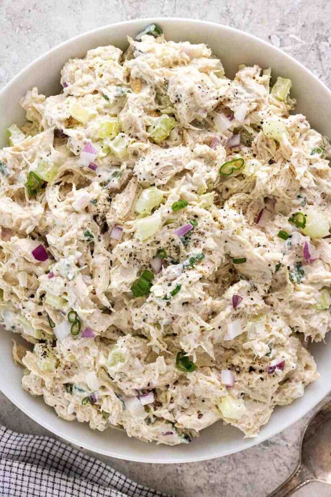 chicken salad recipe look