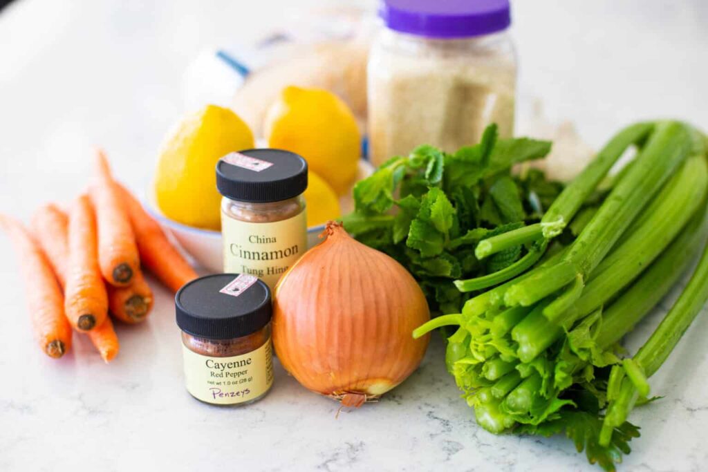 Chicken Soup Recipe ingredients
