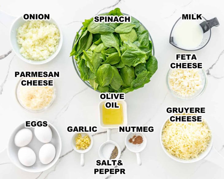 crustless spinach quiche recipe