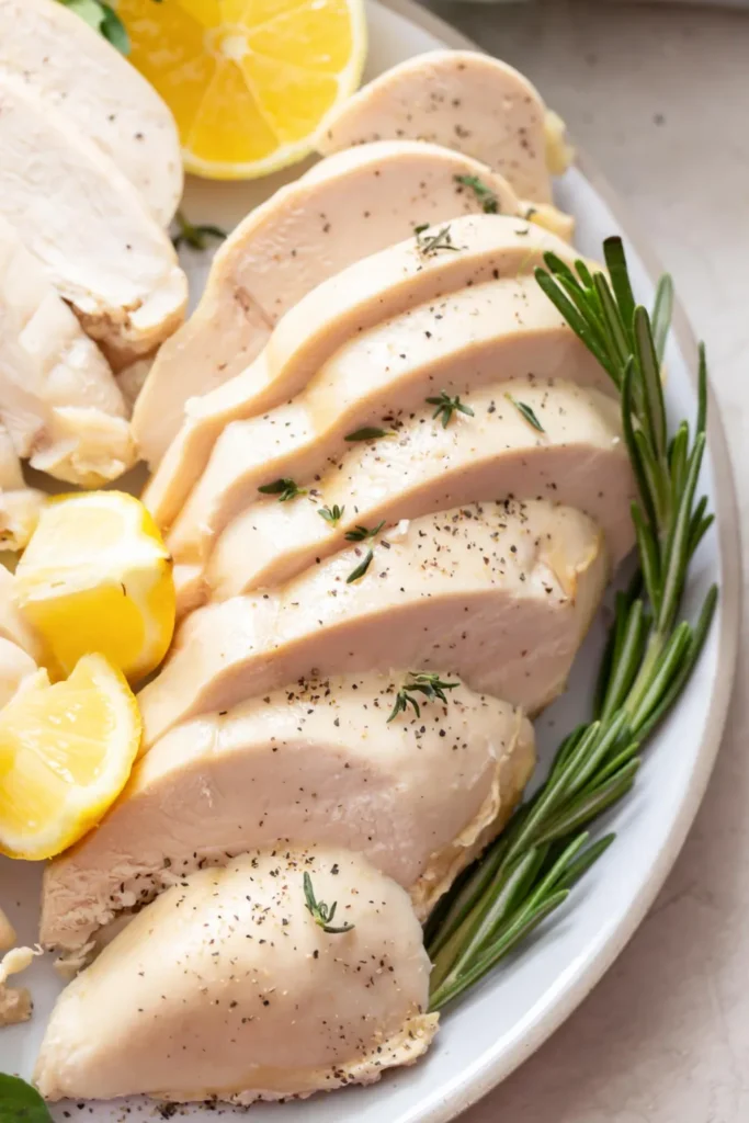 Easy poached chicken recipe 