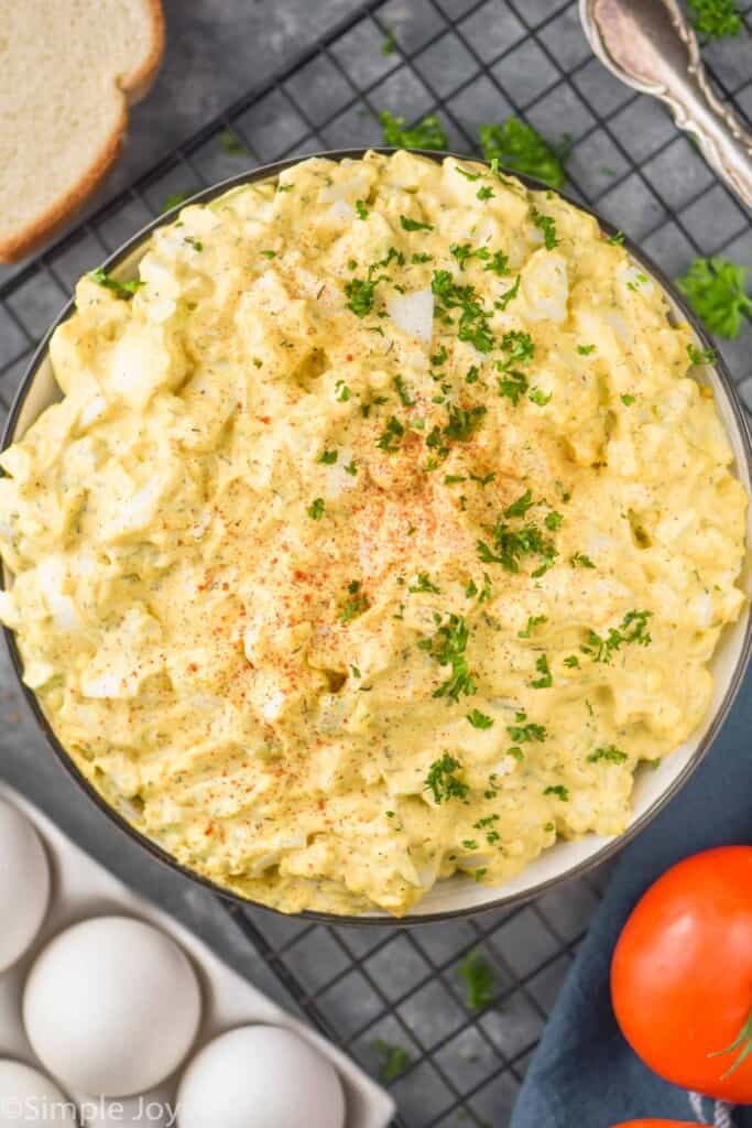 egg salad recipe look