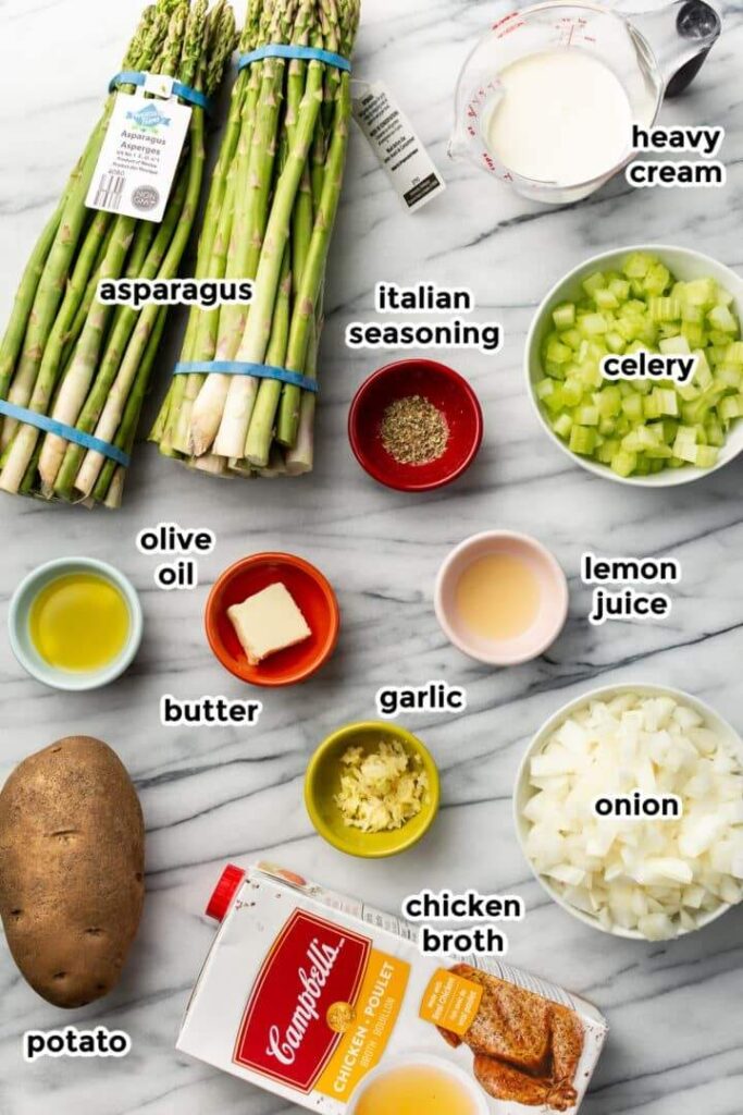 ingredients-for-asparagus-soup 