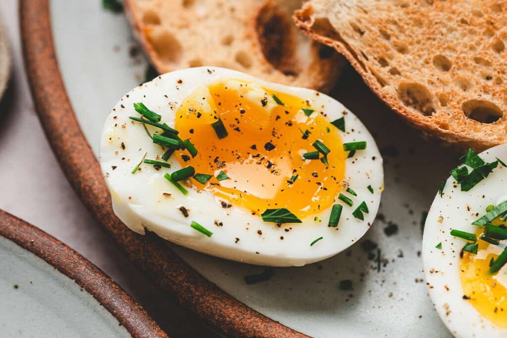 jammy eggs recipe look