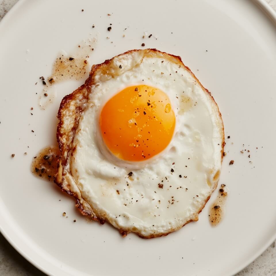 fried egg recipe
