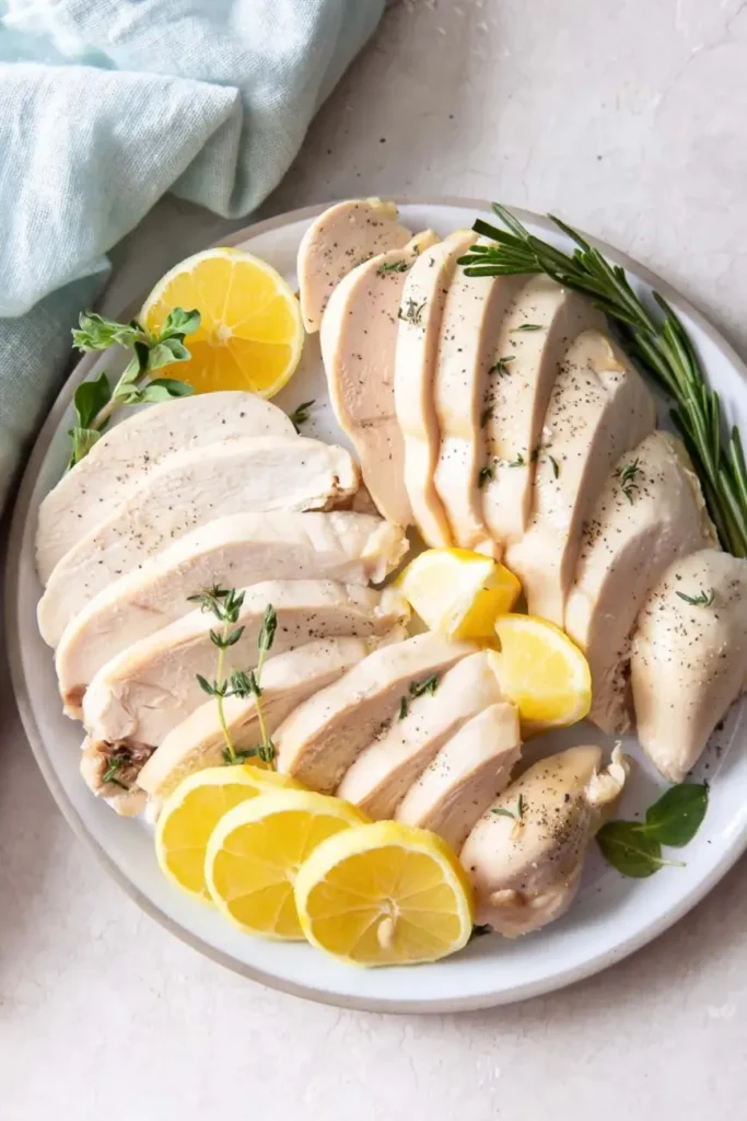 poached chicken recipe