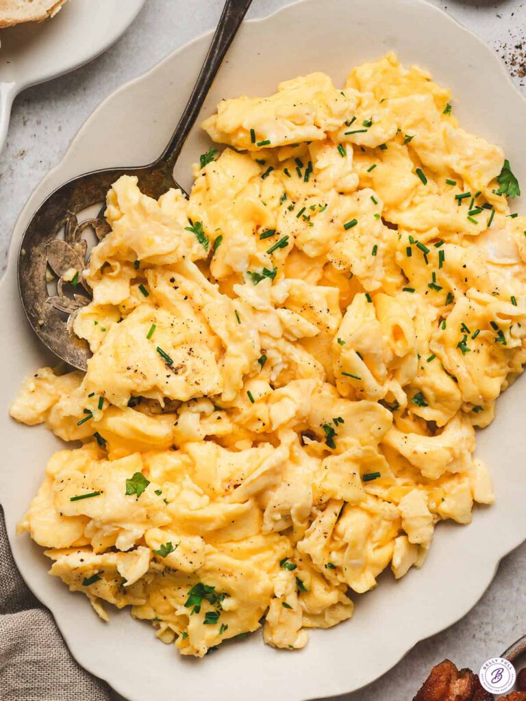 scrambled eggs